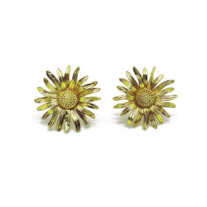 PENDIENTE MARGARITA MINI AMARILLO