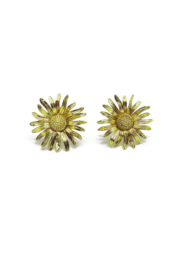 PENDIENTE MARGARITA MINI AMARILLO